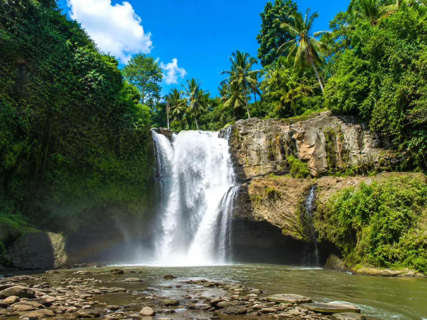 Tegenungan Waterfall in Gianyar, Bali